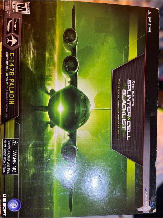 Ps3 Other - Tom Clancy’s splinter cell blacklist paladin multi-mission aircraft edition